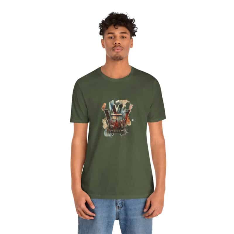 Rusty Vw Camper Soft T-shirt