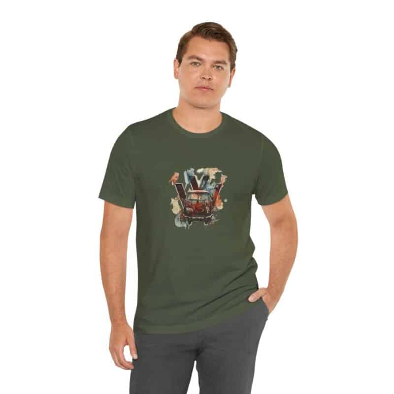 Rusty Vw Camper Soft T-shirt