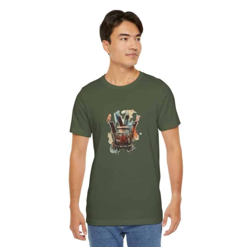 Rusty Vw Camper Soft T-shirt