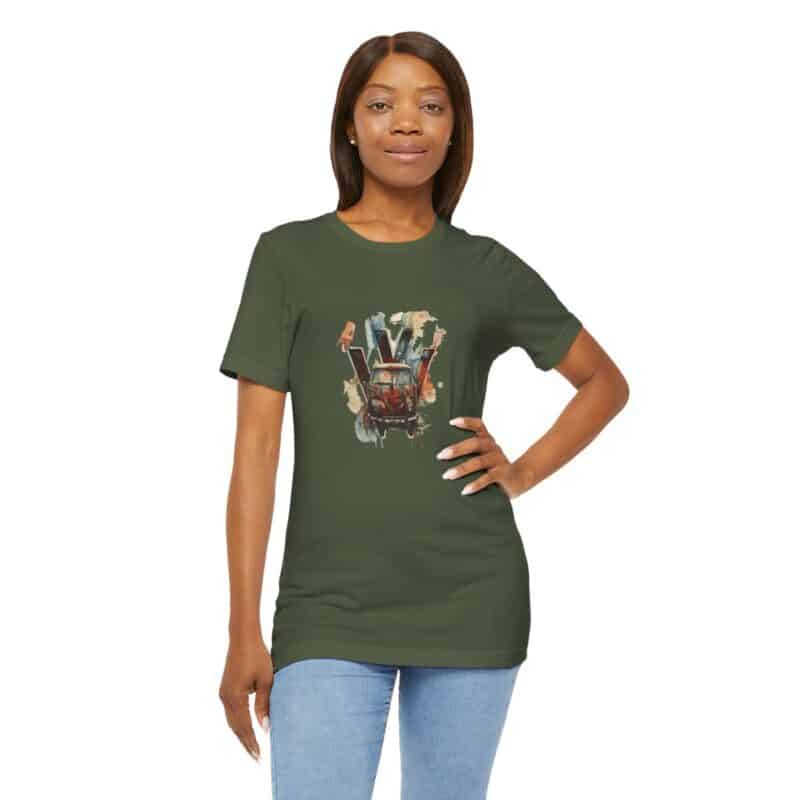 Rusty Vw Camper Soft T-shirt