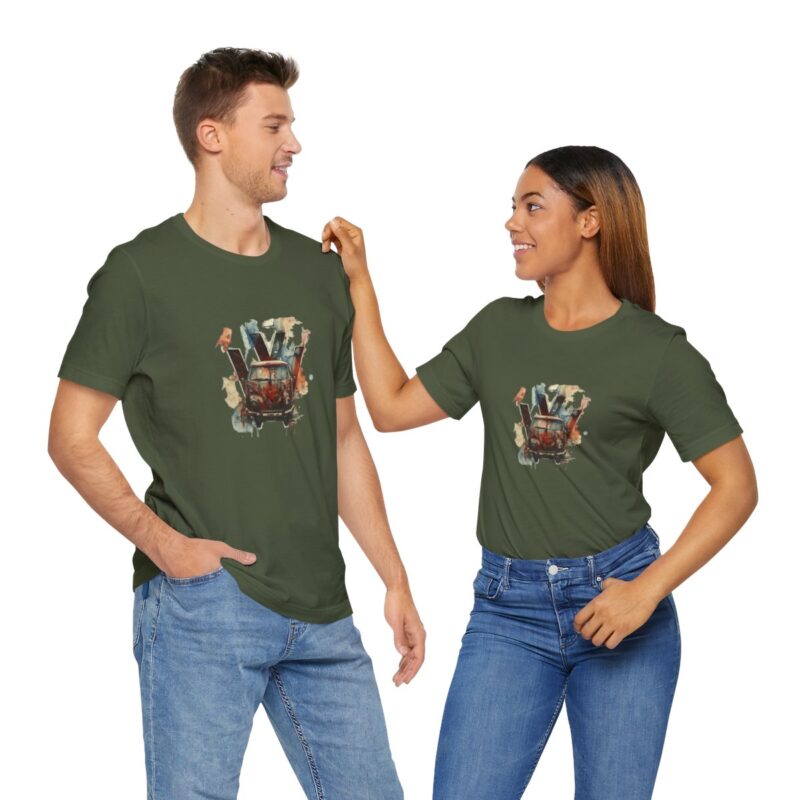 Rusty Vw Camper Soft T-shirt