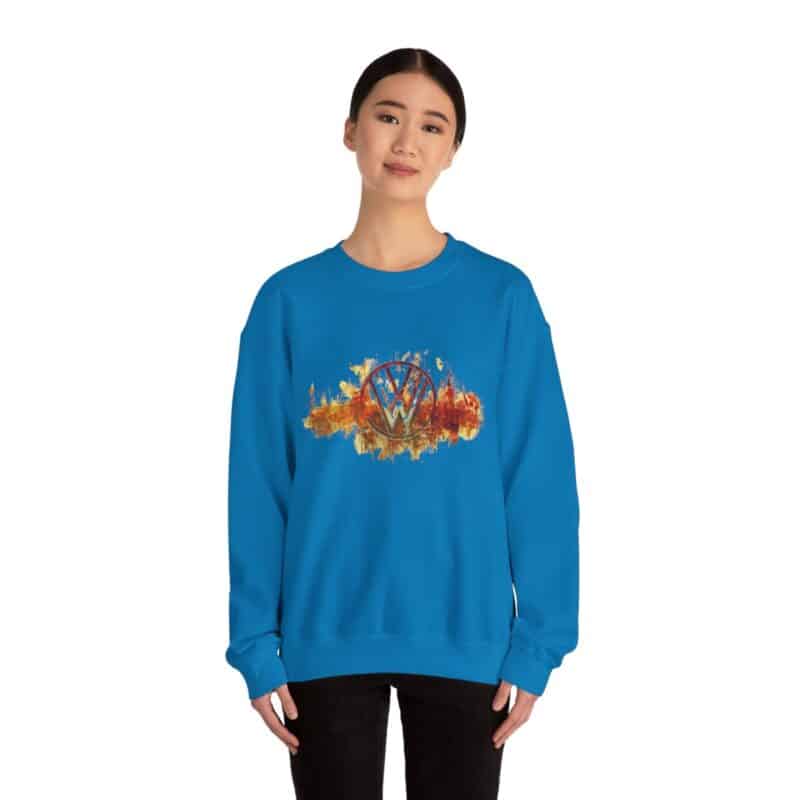 Scorched Vw Logo Sweatshirt