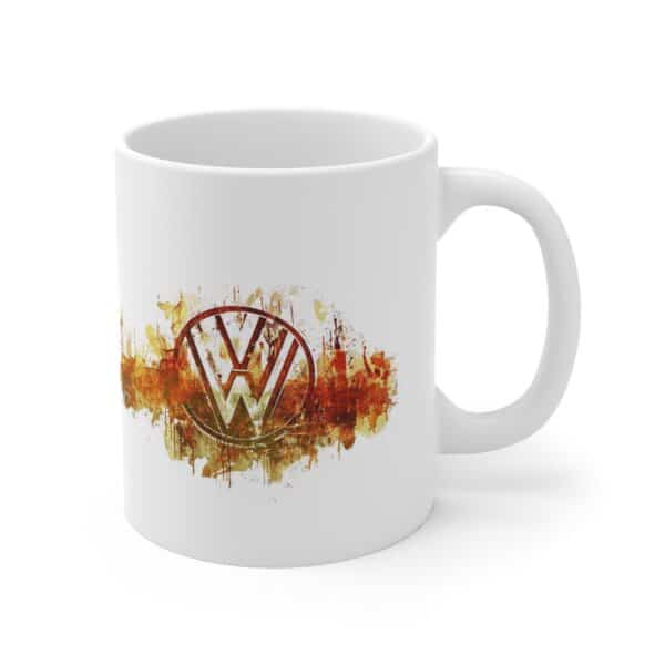 Scorched Vw Logo Mug