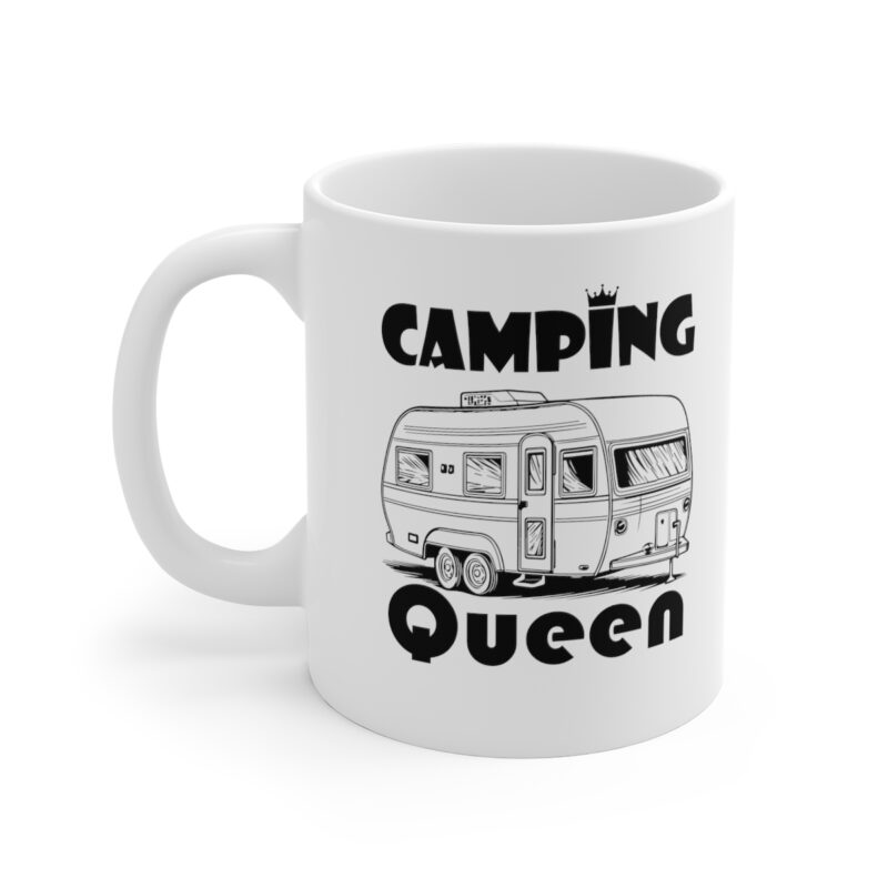 Camping Queen Caravan Mug