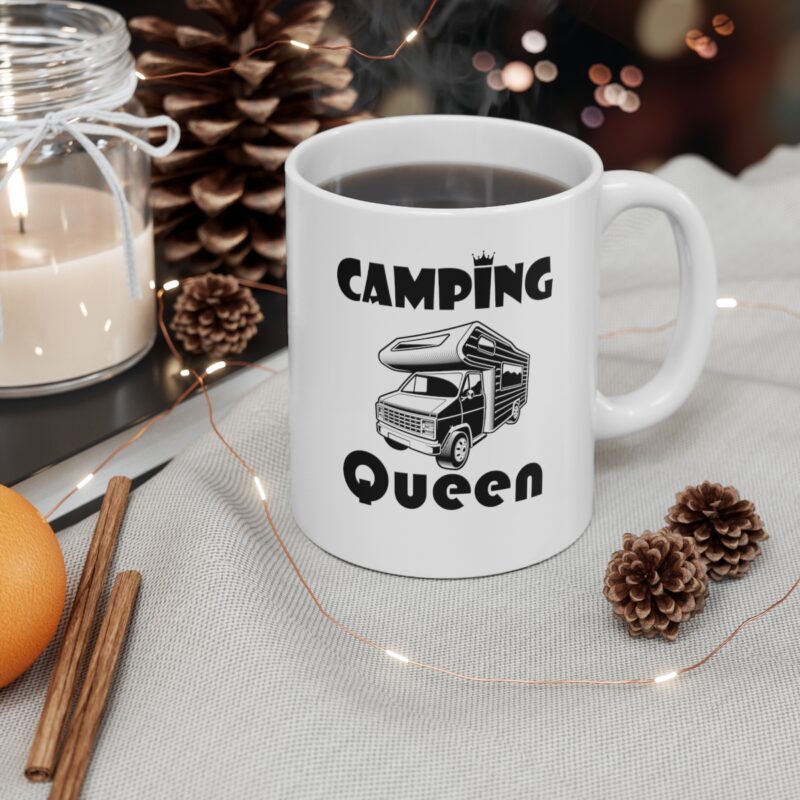 Camping Queen Motorhome Mug