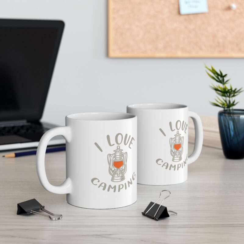 I Love Camping Mug