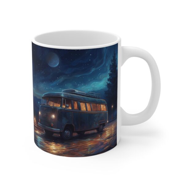 Painted Vw Camper Mug