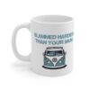 Slammed Harder Than Your Mum Funny Vw Camper Mug