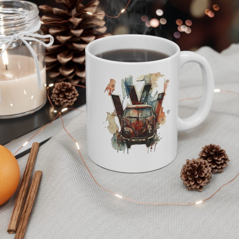 Rusty Vw Camper Mug