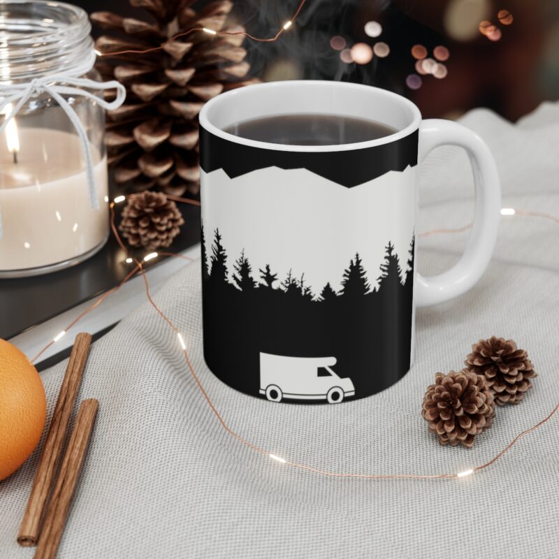 Caravan In The Mountains Mug