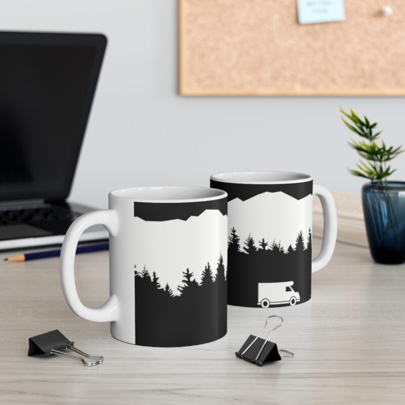 Caravan In The Mountains Mug