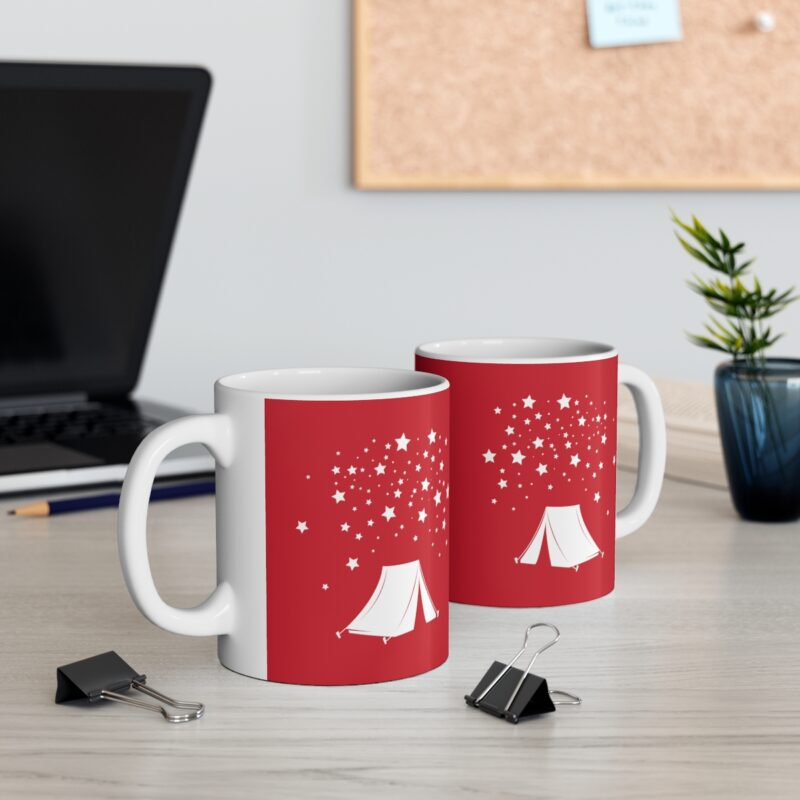 Tent Under The Stars Mug