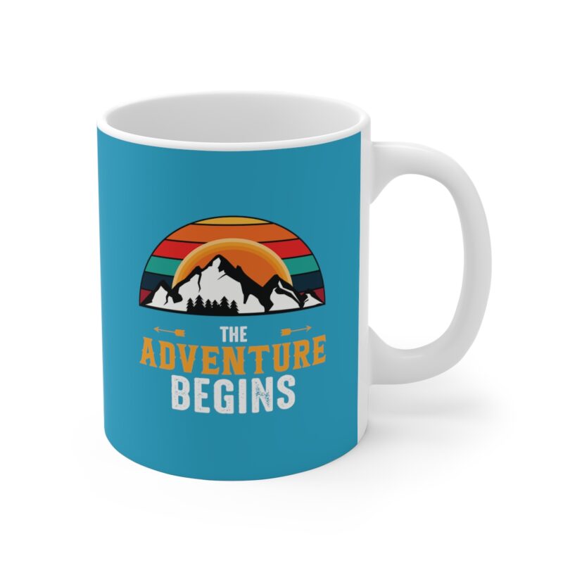 The Adventure Begins Mug