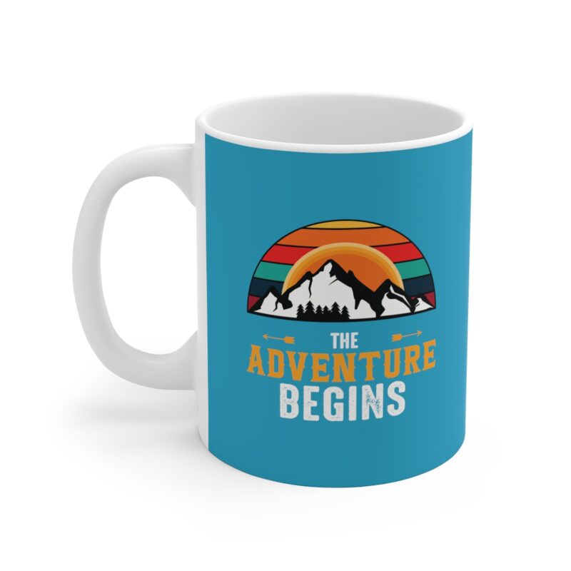 The Adventure Begins Mug