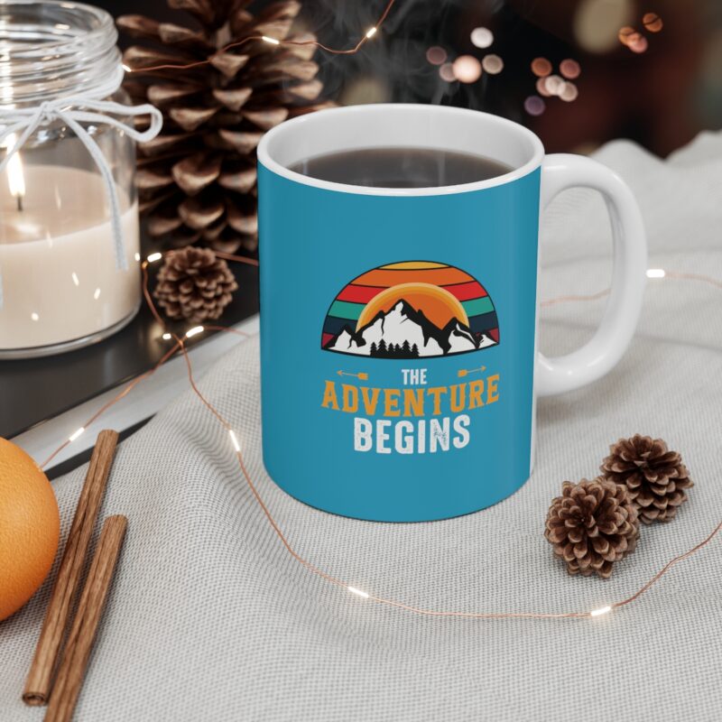 The Adventure Begins Mug