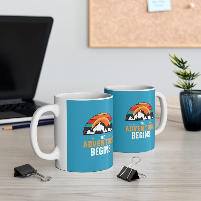 The Adventure Begins Mug