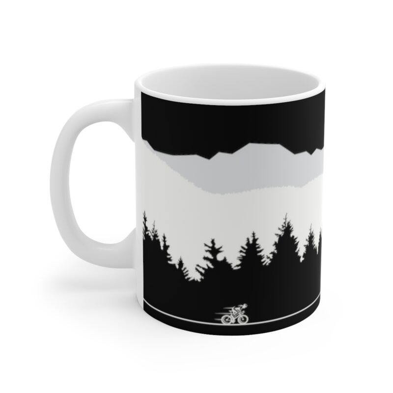 Bike In The Mountains Mug