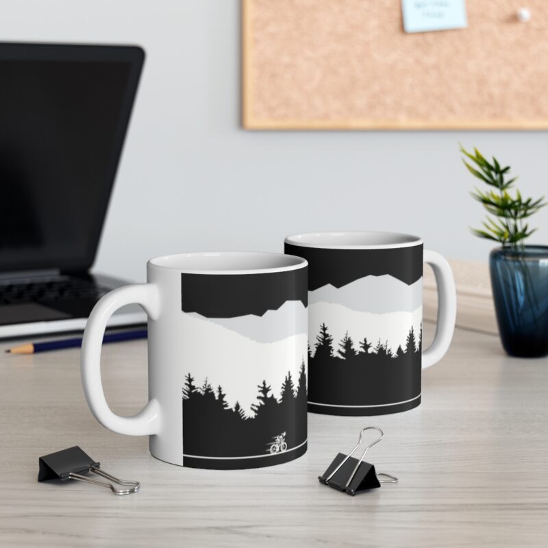 Bike In The Mountains Mug