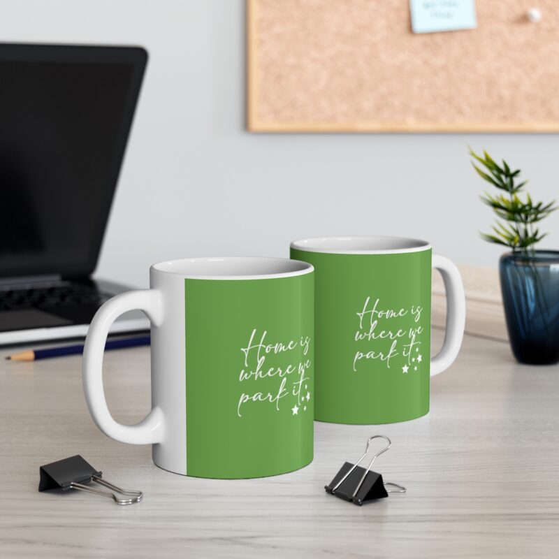 Home Is Where We Park It Mug