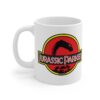 Jurassic Parked Funny Vw Camper Mug