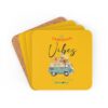 Campervan Vibes Corkwood Coaster Set