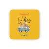 Campervan Vibes Corkwood Coaster Set