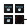 Slammed Vw Camper "slammed Harder Than Your Mum" Funny Coaster Set