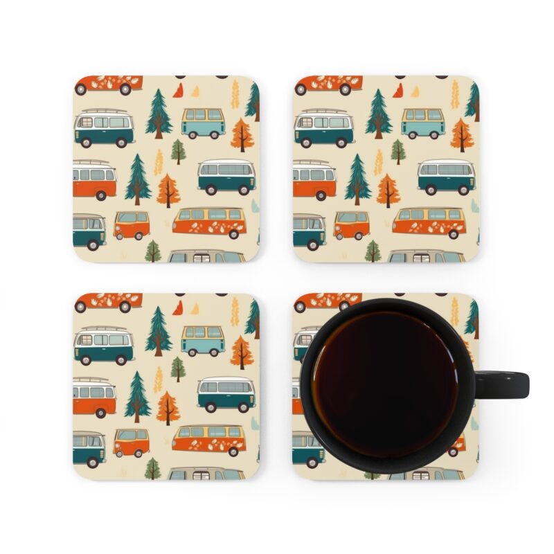 Campervan Coaster Set