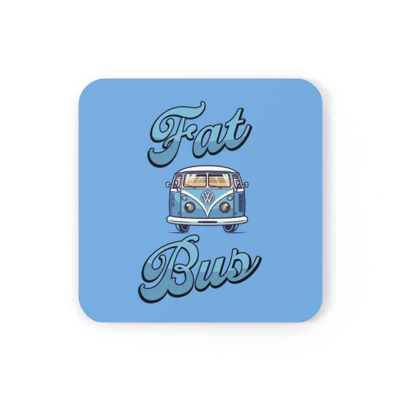 Fat Bus Vw Camper Coaster Set