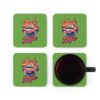 Vw Camper Dub Life Green Coaster Set