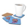 Vw Camper Dub Life Blue Coaster Set