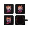 Vw Camper Dub Life Black Coaster Set