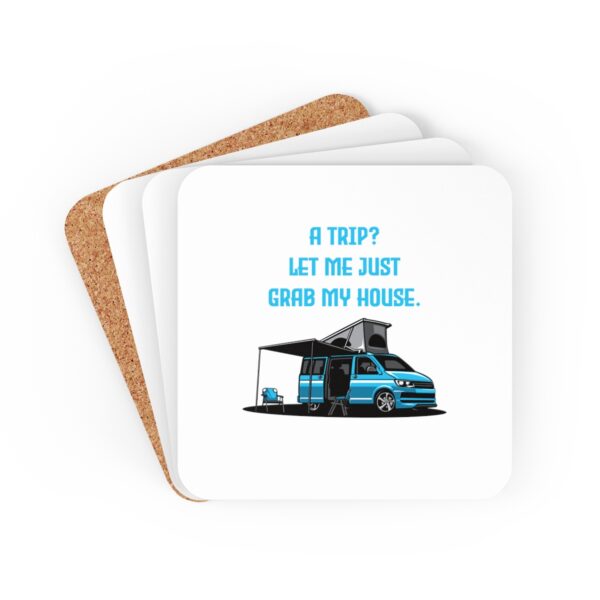 Funny Campervan Coaster Set