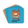 Dub Life Corkwood Coaster Set