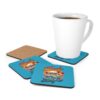 Dub Life Corkwood Coaster Set