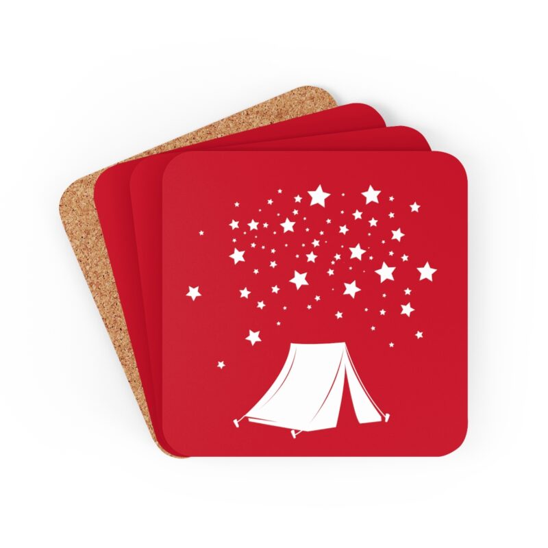 Camping Under The Stars Coaster Set