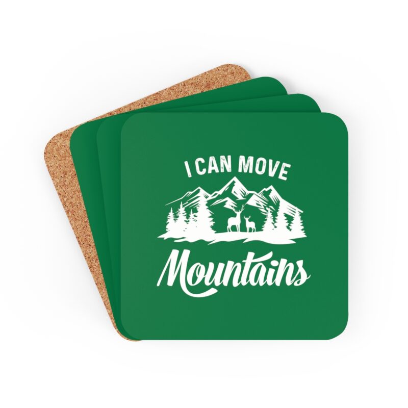 I Can Move Mountains Coaster Set