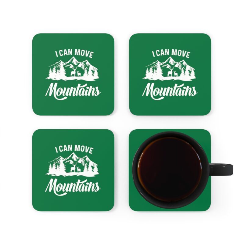 I Can Move Mountains Coaster Set