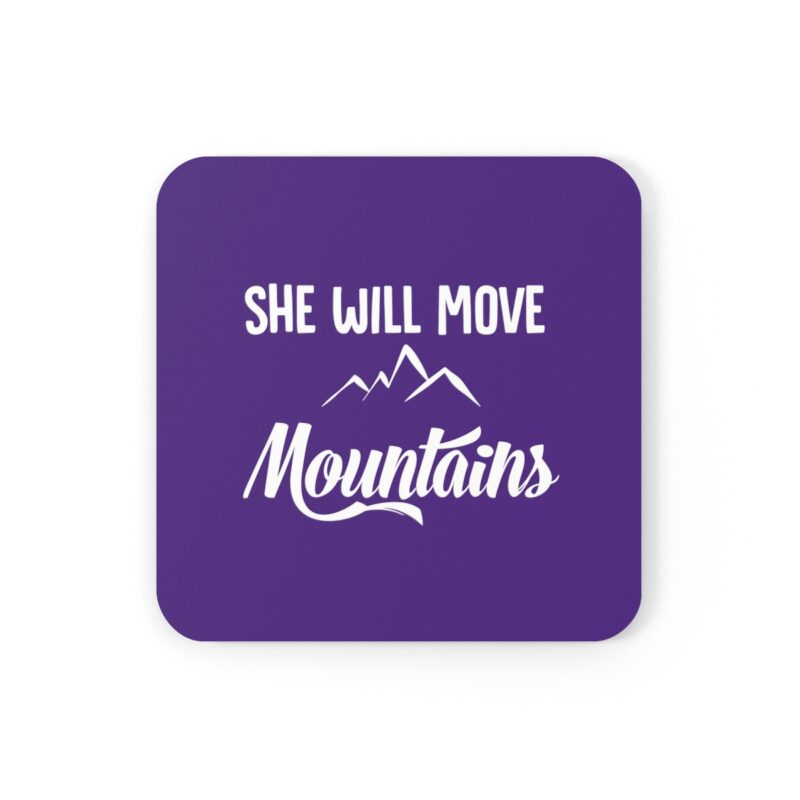 She Will Move Mountains Coaster Set