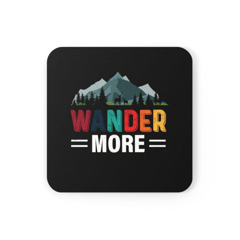 Wander More Coaster Set