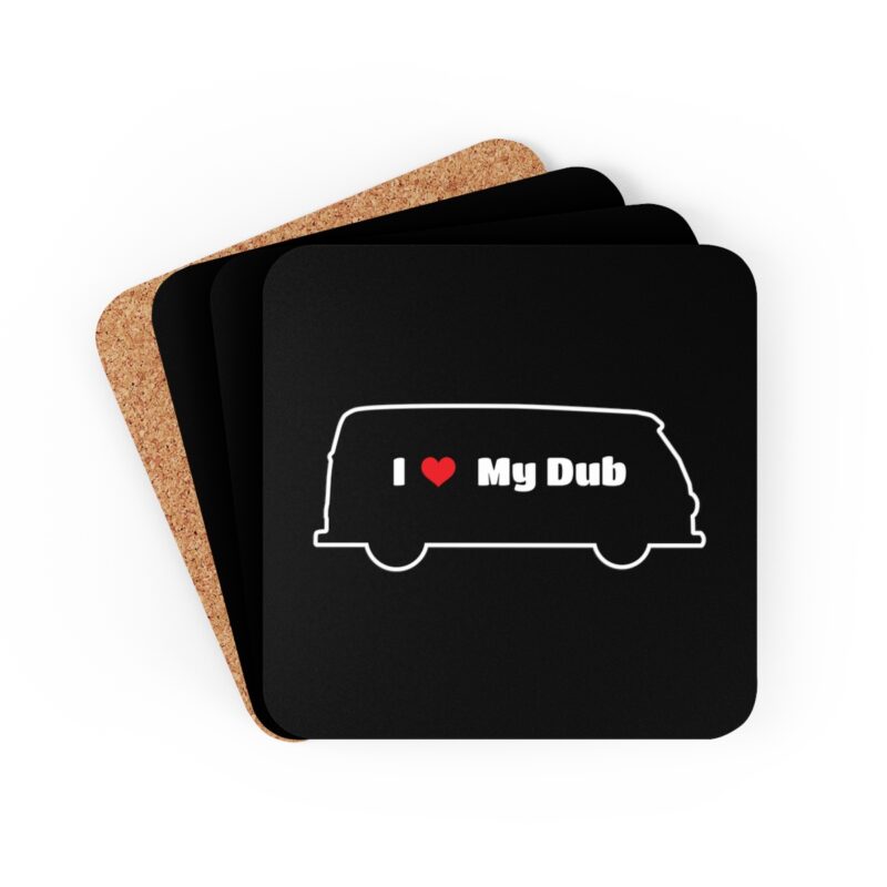 I Love My Dub T1 Coaster Set