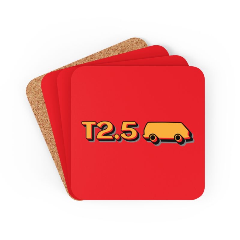 Retro German T2.5 Coaster Set