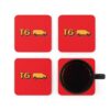 Retro German T6 Coaster Set