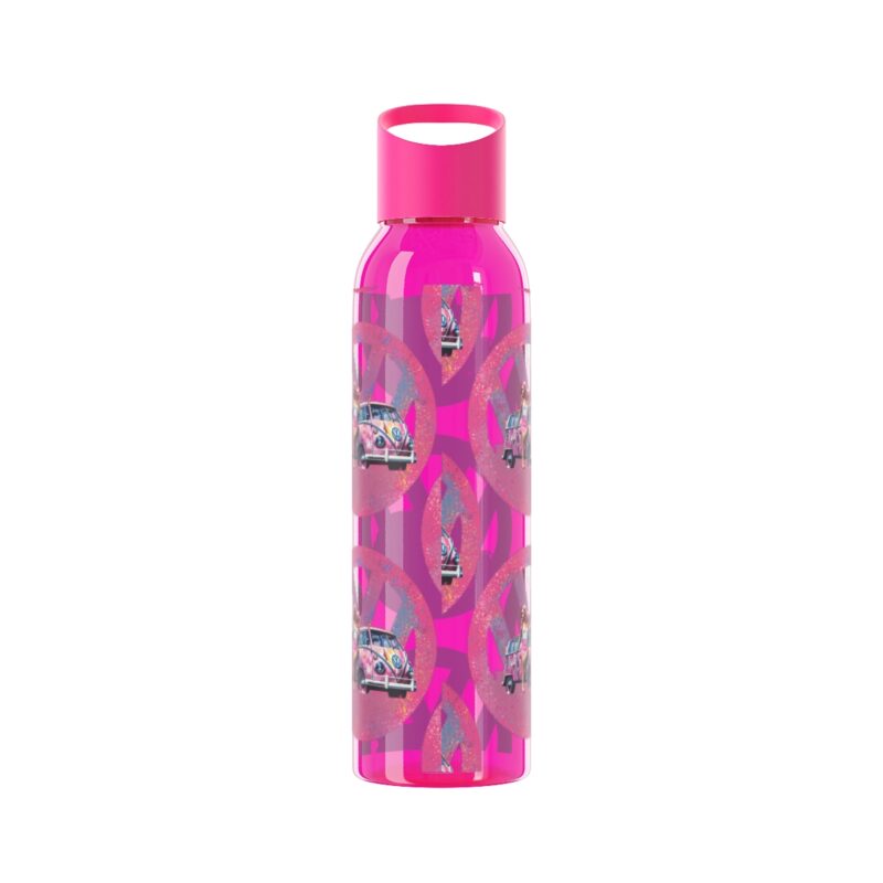 Barbiecore Van Girl Sky Water Bottle
