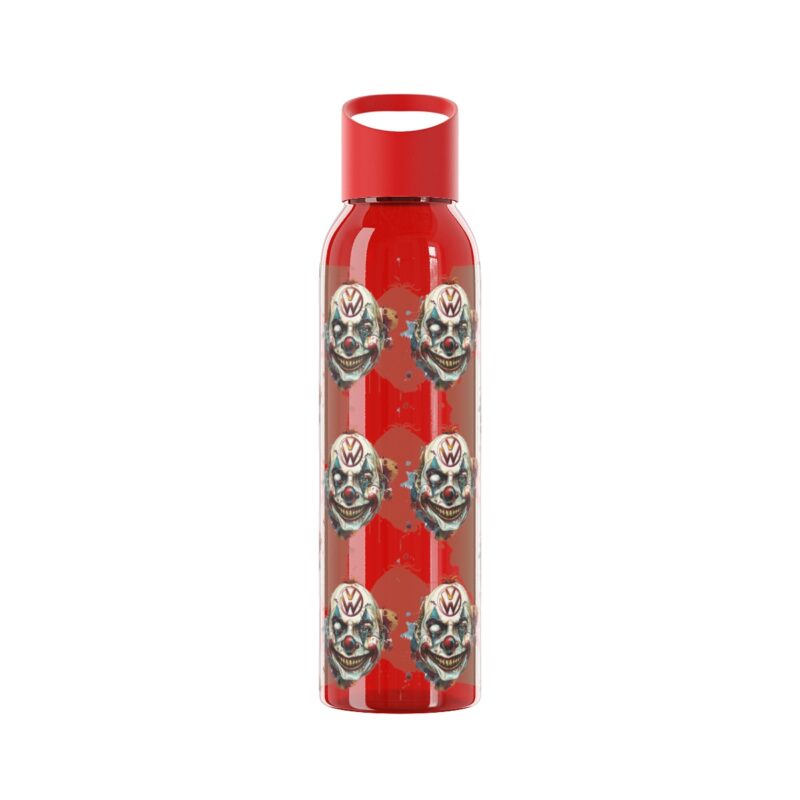 Evil Vw Brain Clown Sky Water Bottle