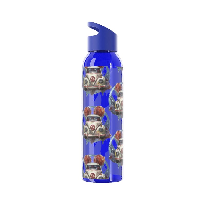 Clown Vw Bug Sky Water Bottle