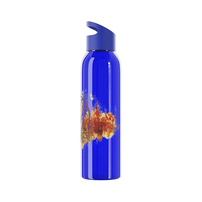 Scorched Vw Logo Sky Water Bottle