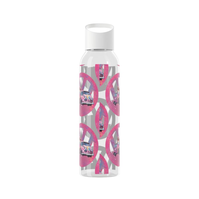 Barbiecore Van Girl Sky Water Bottle