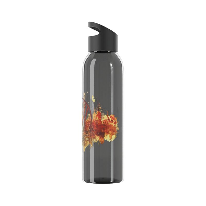 Scorched Vw Logo Sky Water Bottle