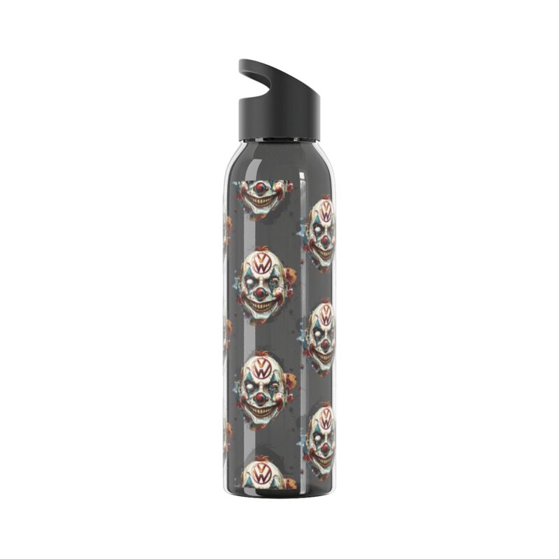 Evil Vw Brain Clown Sky Water Bottle